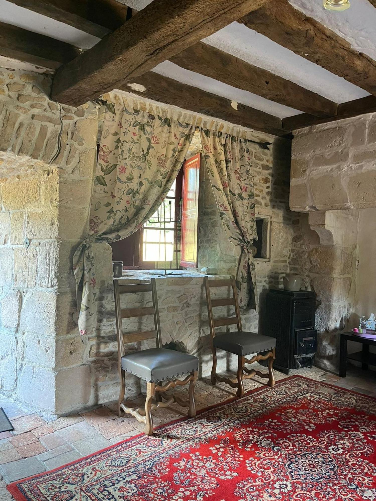 Chambre Dans Tour Du 15Eme Siecle Mauvieres ภายนอก รูปภาพ