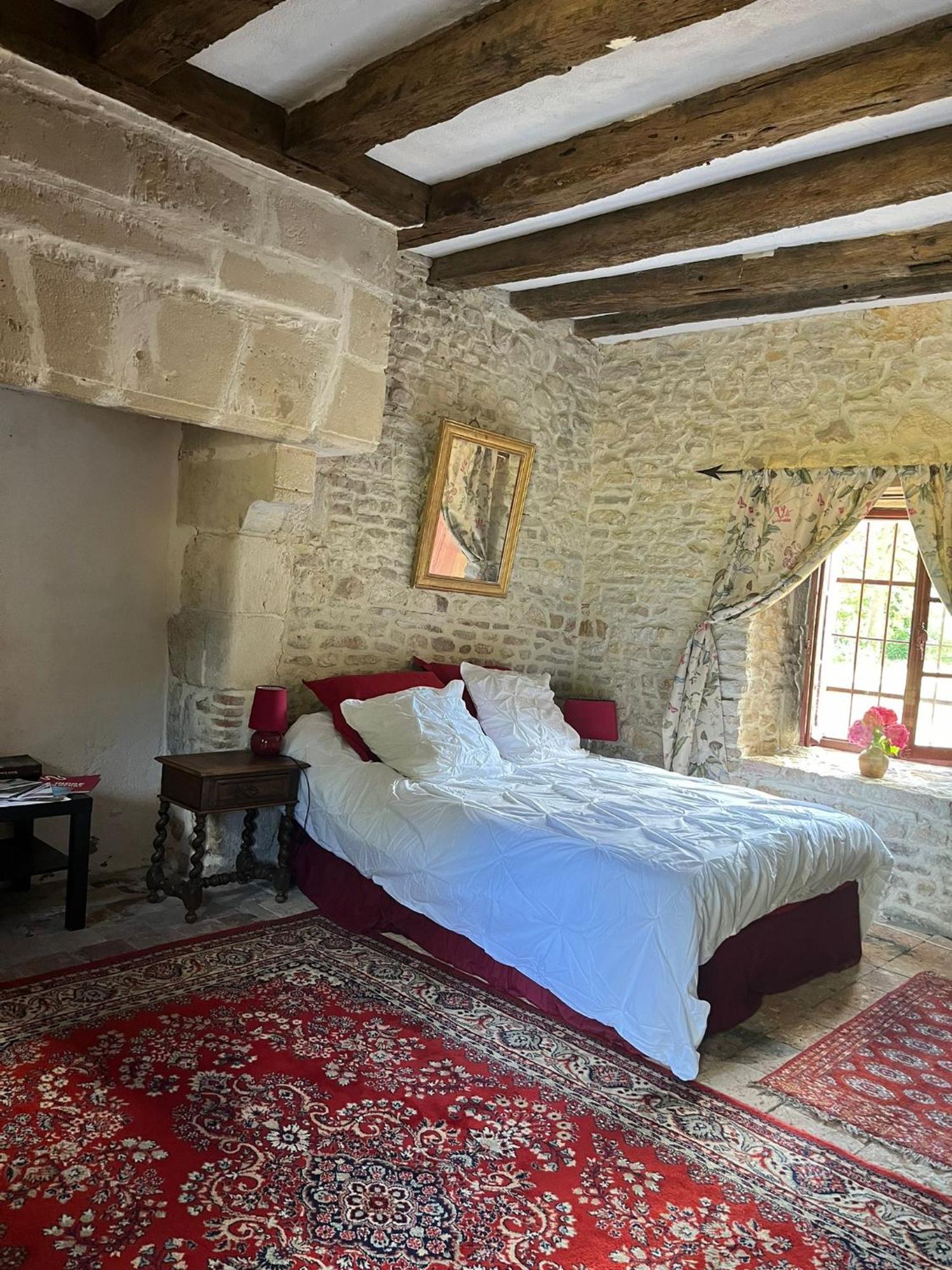 Chambre Dans Tour Du 15Eme Siecle Mauvieres ภายนอก รูปภาพ