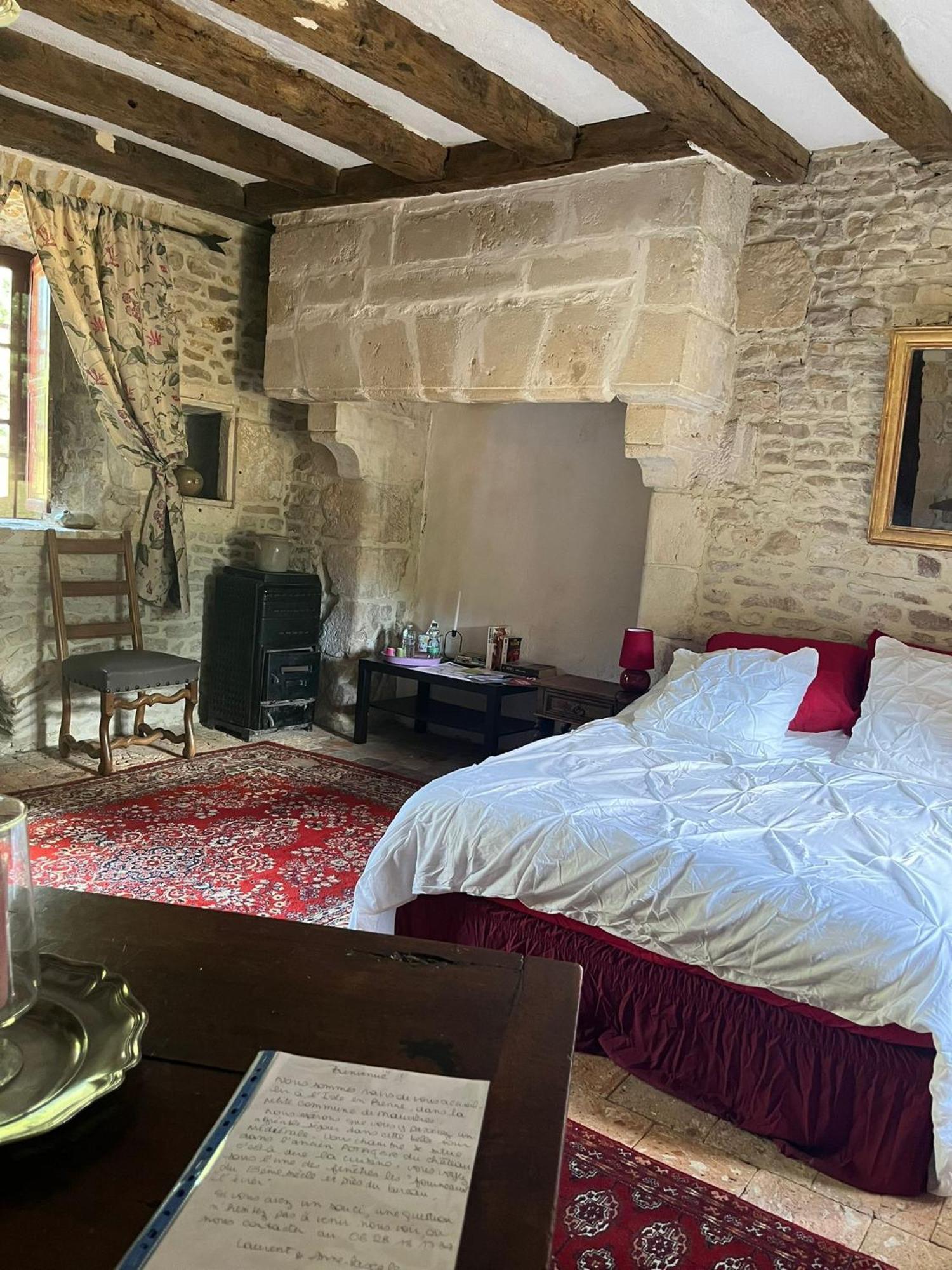 Chambre Dans Tour Du 15Eme Siecle Mauvieres ภายนอก รูปภาพ